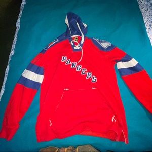 New York Rangers Vintage Hoodie